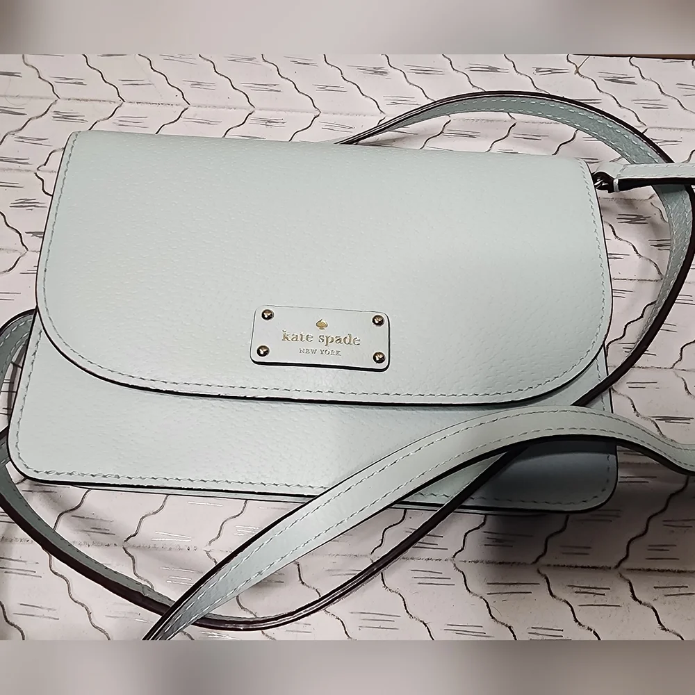 NWOT Kate Spade mint green Mikka Grove Street Crossbody